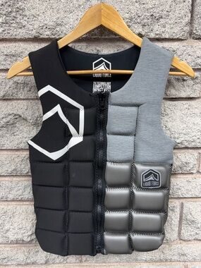 Men’s Black & Gray Impact Vest